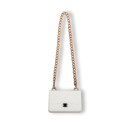 POP MART The Monsters Labubu Fashion Dress - Labubu White Chanel Style Bag