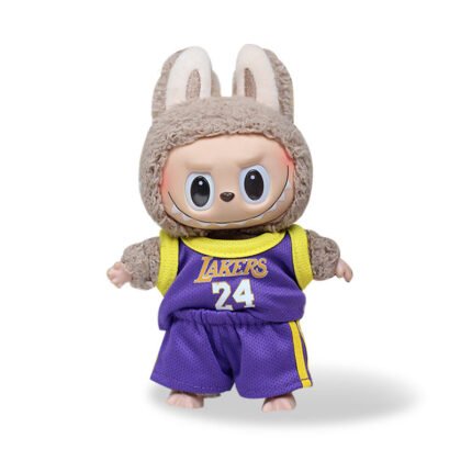 POP MART The Monsters Labubu Fashion Dress - Lakers #24 jersey