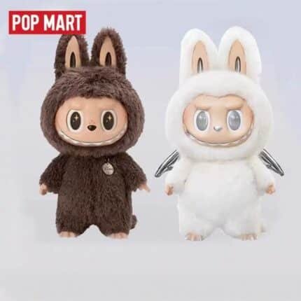 Popmart Pop Mart Zimomo Archangel Leader Labubu Enamel Plush Doll 58Cm Genuine