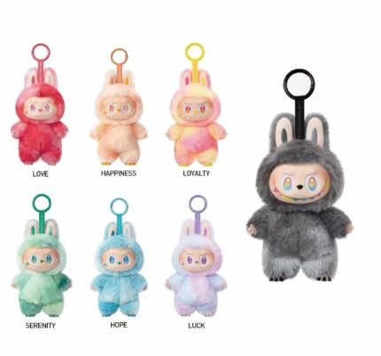 【Official Genuine】Pop Matrabu Labubu Front High Energy Third Generation Glue Pendant Doll Blind Box