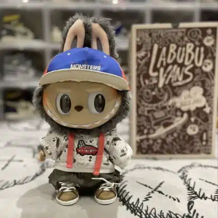 Popmart Labubu Labub Elm Plush Trendy Doll Vans Co-Branded Limited